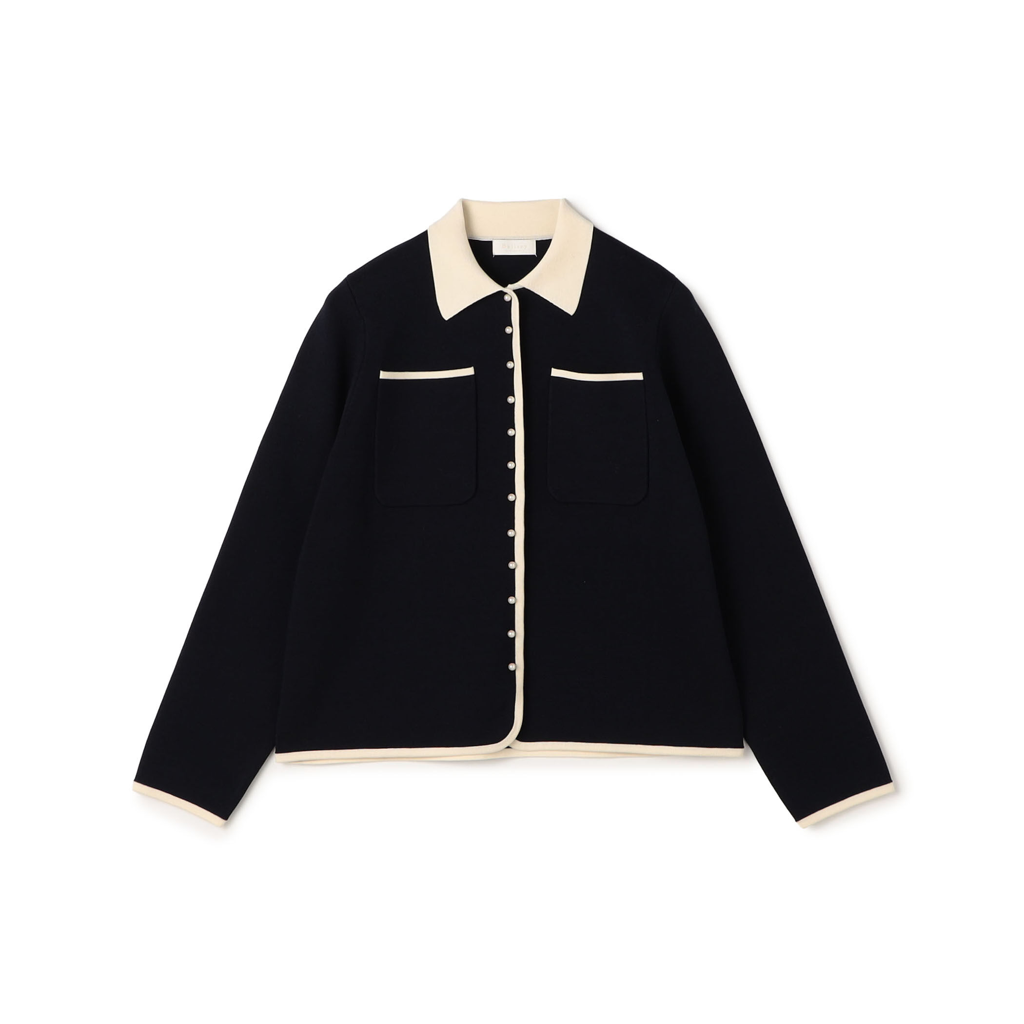 WEB先行予約】パールコンビ シャツカーディガン｜トゥモローランド