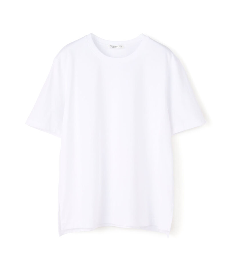 スーピマコットンジャージー クルーネックプルオーバー