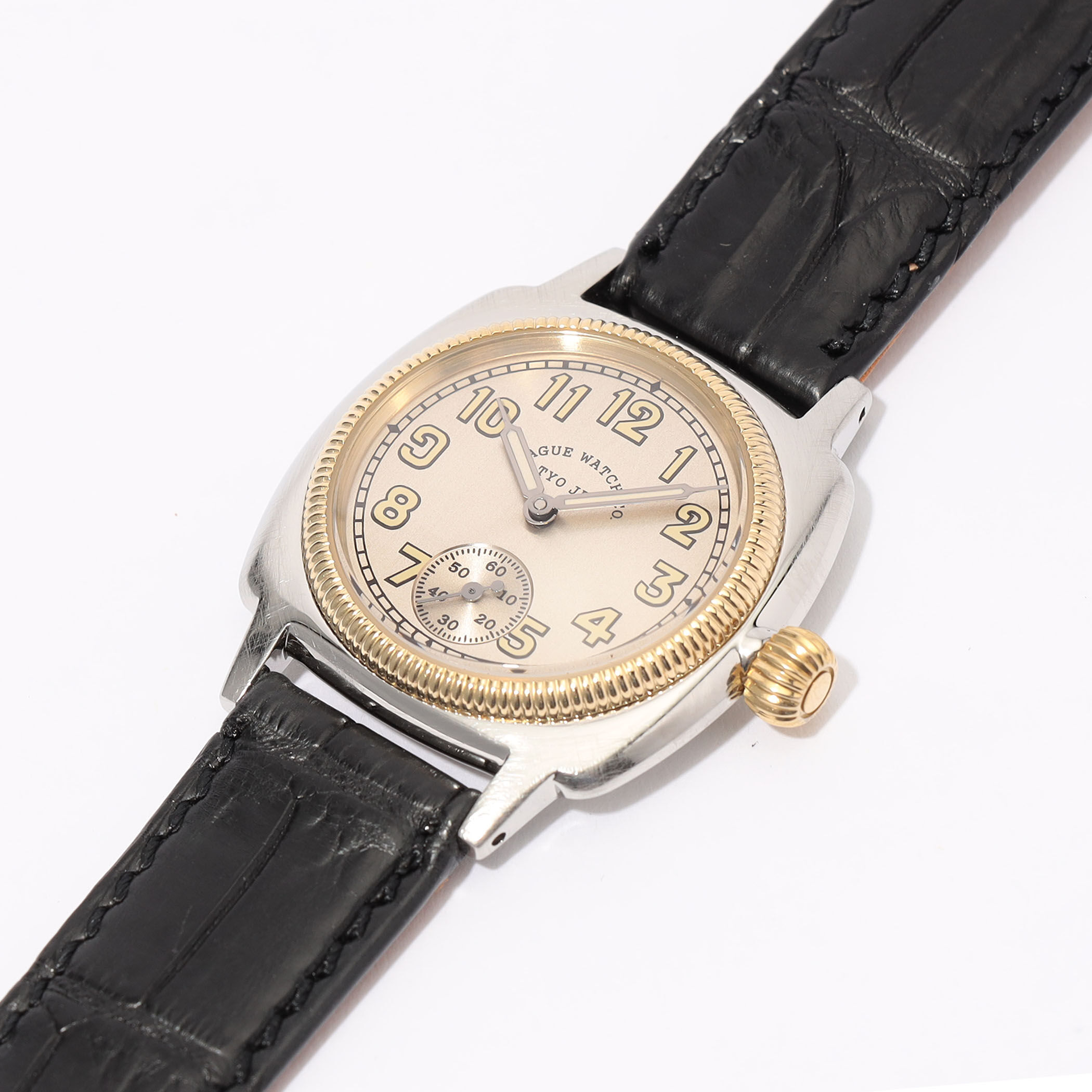 別注】VAGUE WATCH Coussin Early クロコダイルベルト クォーツ