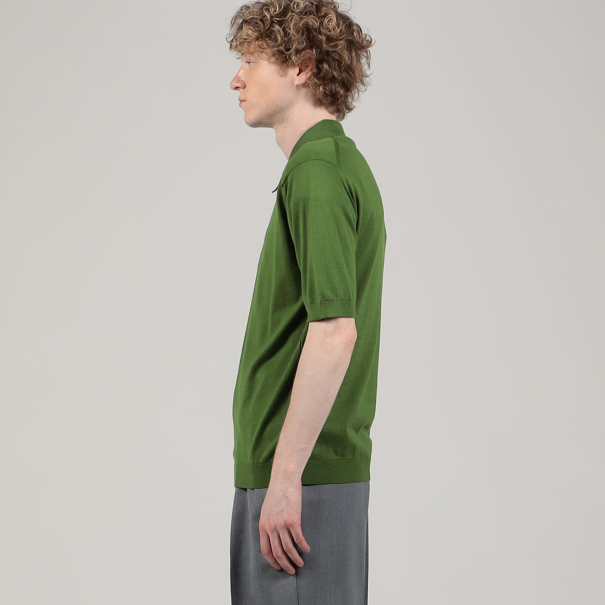 JOHN SMEDLE ISIS EASY FIT ニットポロシャツ｜トゥモローランド