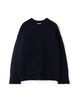 ファインウール クルーネックプルオーバー