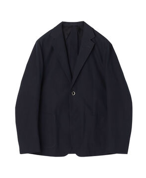 コットンナイロンシャンブレー シングルブレステッド 2Bジャケット FABRICA