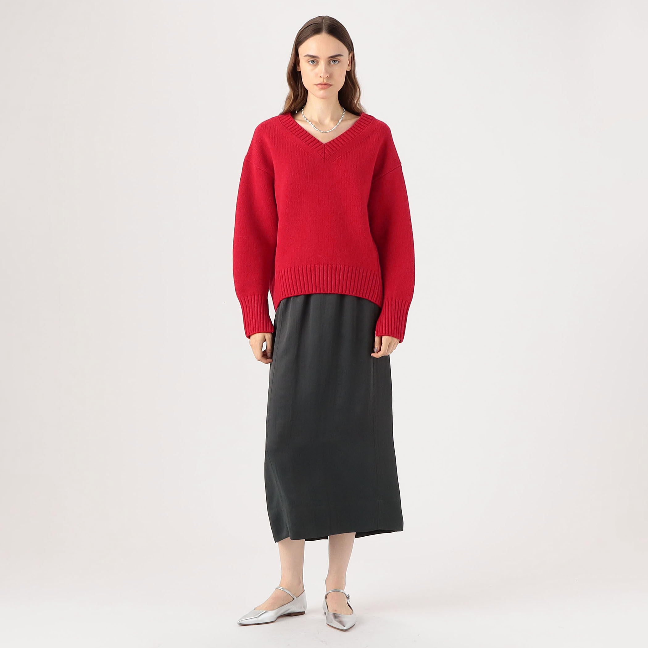 ラムカシミヤ Vネックプルオーバー｜トゥモローランド 公式通販