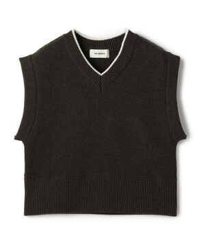 【別注】THE RERACS &times; Edition  V NECK VEST Vネック ニットベスト