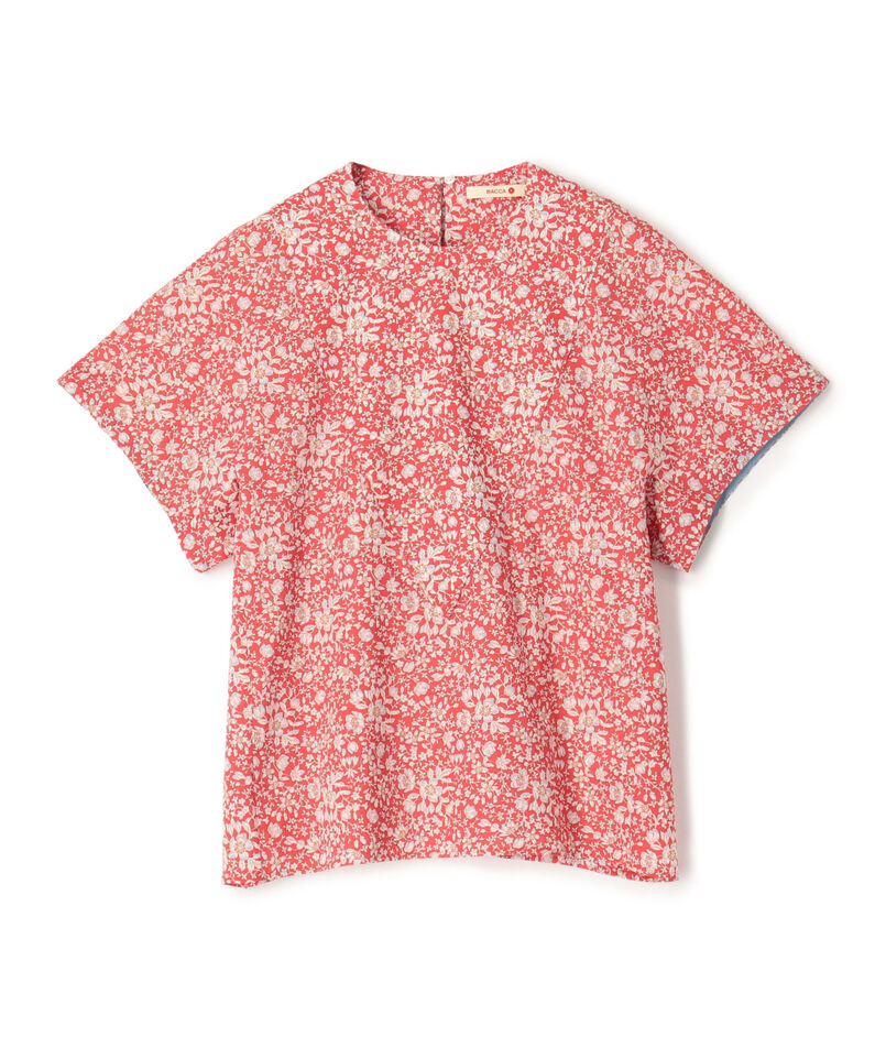 サマーリバティ ハーフスリーブブラウス