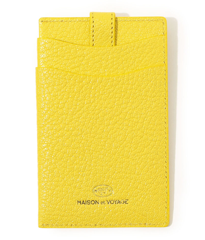 MAISON et VOYAGE シュリンクレザー カードケース
