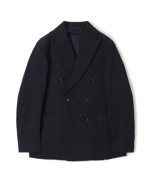 コットンコーデュロイ ダブルブレステッド6Bジャケット ALBINI