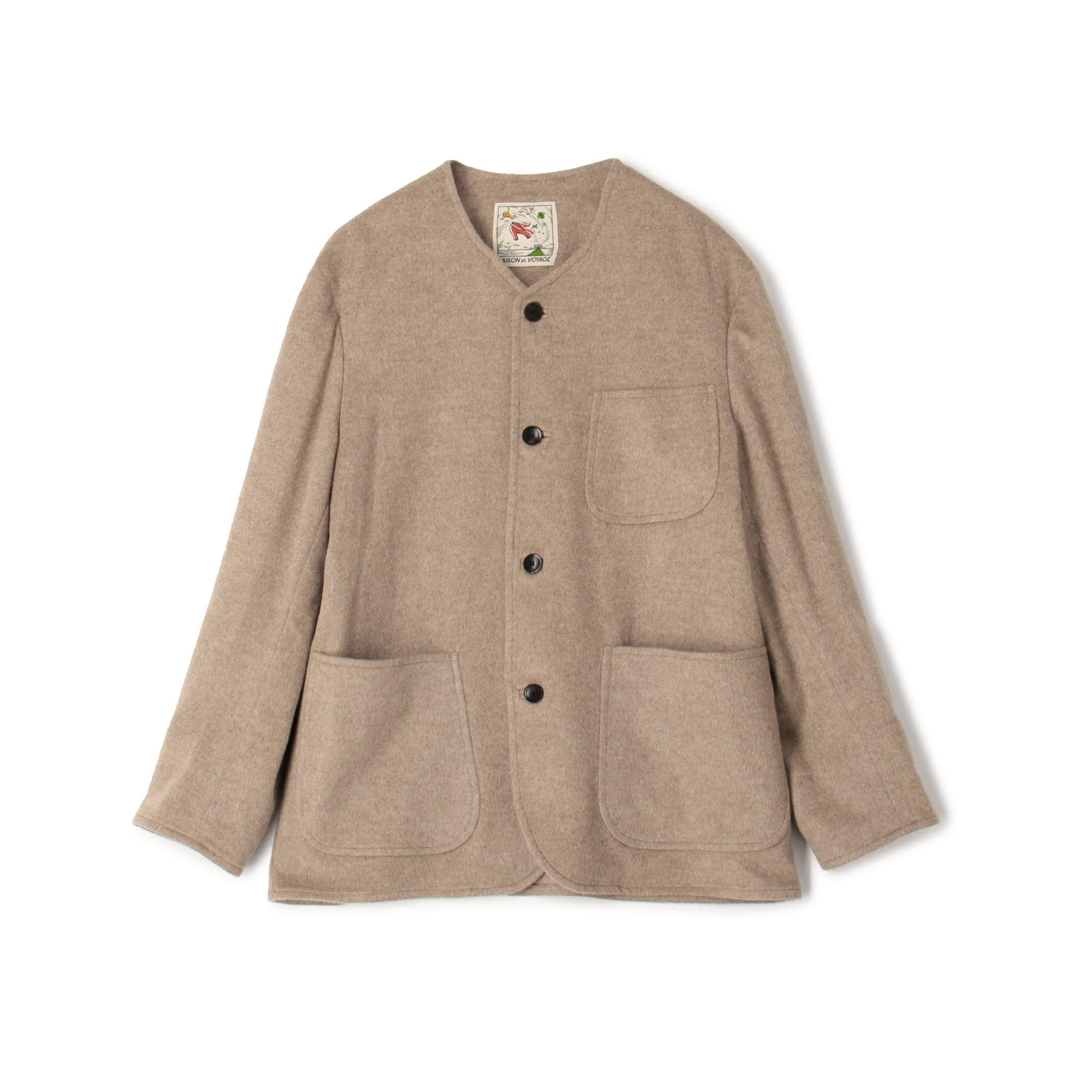 カシミヤビーバー カラーレスジャケット｜トゥモローランド 公式通販