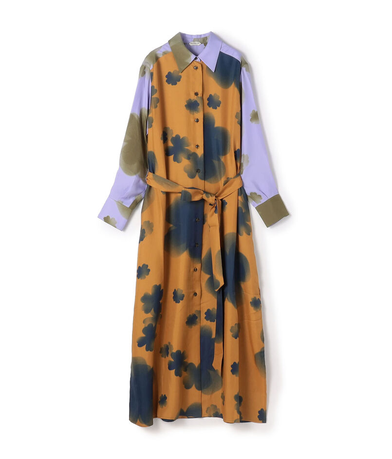 MANTERO MARILYN シルクシャツドレス