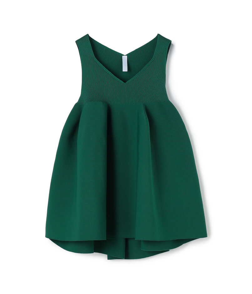 CFCL POTTERY SLEEVELESS BUST FLARE TOP