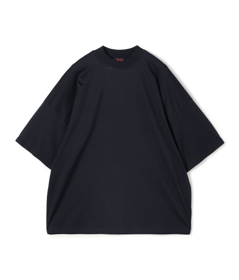 CABaN コットン ビルドネックTシャツ