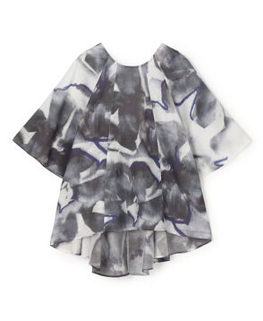 WRITEWELL bouquet 2WAYワイドプルオーバーブラウス