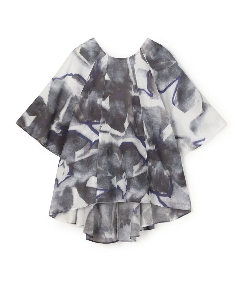 WRITEWELL bouquet 2WAYワイドプルオーバーブラウス