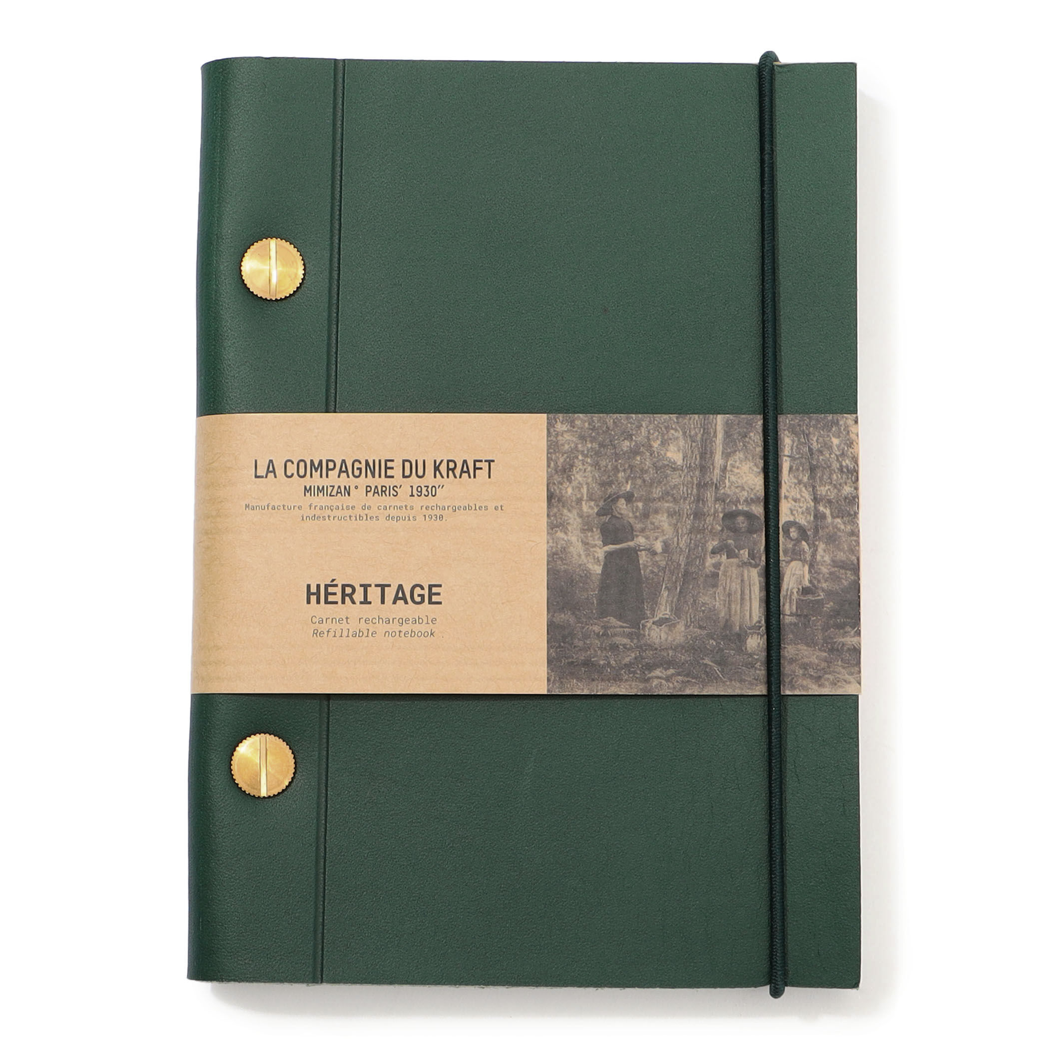 La Compagnie du Kraft Heritage A6 Leather Notebook