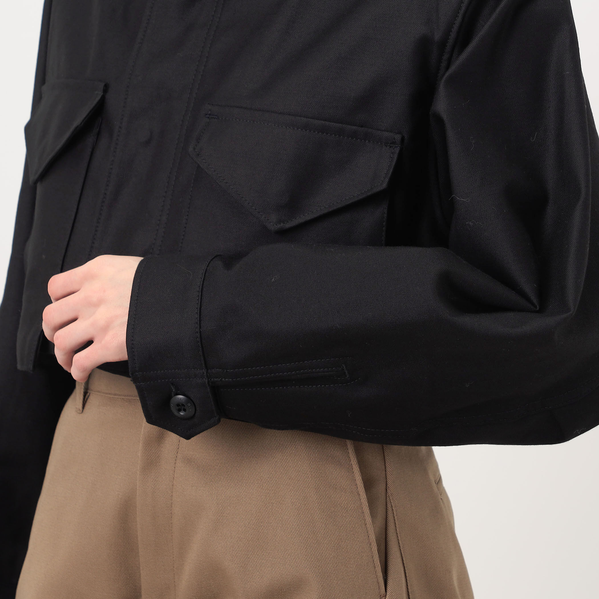HYKEクロップドジャケット TYPE M-51 FIELD CROPPED JACKT M-51フィールドクロップドジャケット