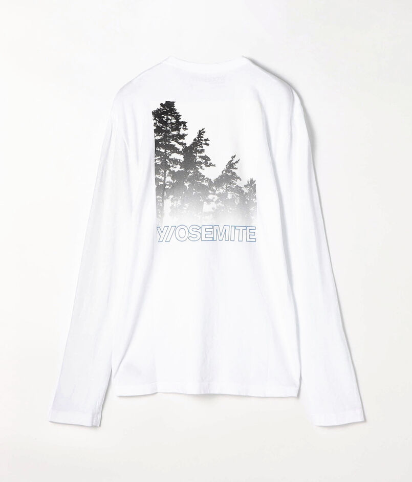 YOSEMITE マウンテンプリントTシャツ MLJ3351BX