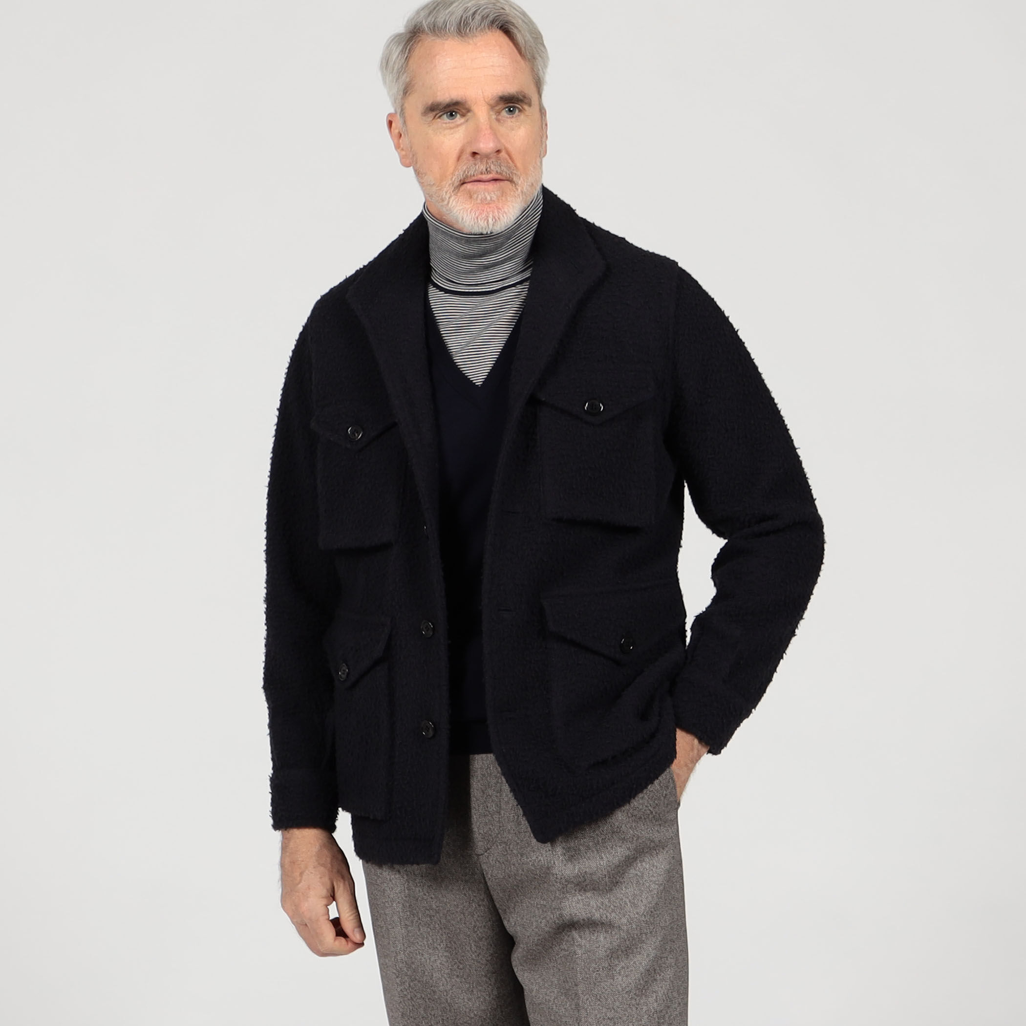 別注】Justo Gimeno TEBA JAKCKET ウールカセンティーノ ジャケット