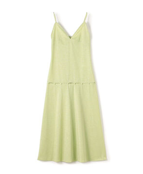 KANAKO SAKAI METALLIC SLIP DRESS
