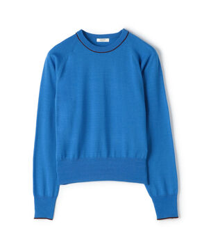 プレーンウール クルーネックプルオーバー