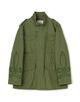 スラブバックサテン ミリタリージャケット
