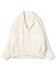 ノンマーセライズドコットン コクーンバックブルゾン