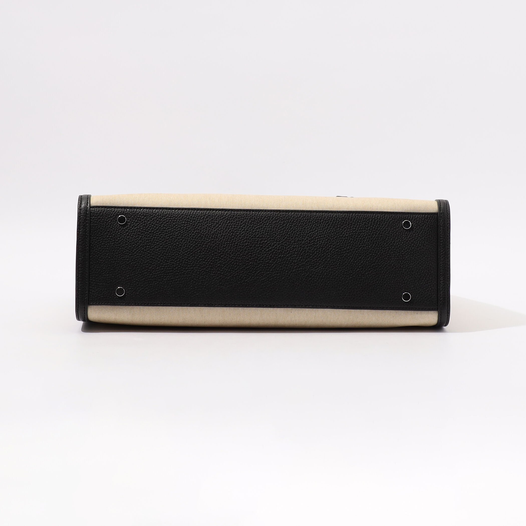 TOMORROWLAND キャンバスレザーコンビ トートバッグ｜トゥモローランド