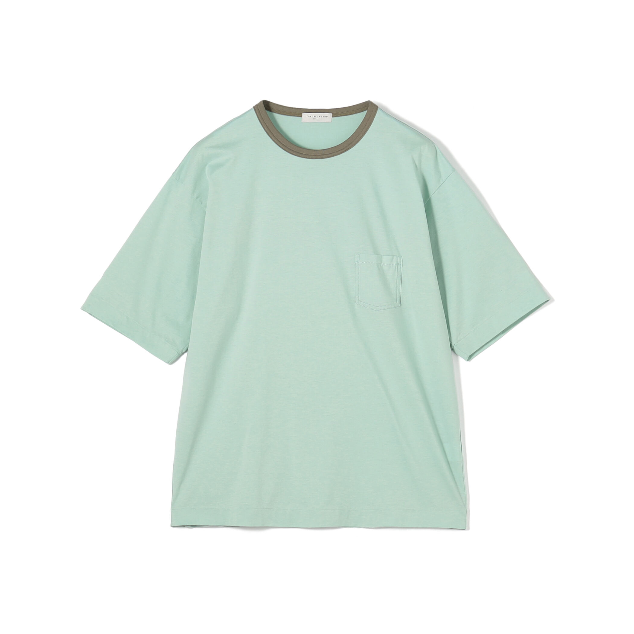 コットンシルク高密度天竺 リンガーTシャツ｜トゥモローランド 公式サイト