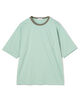 コットンシルク高密度天竺 リンガーTシャツ