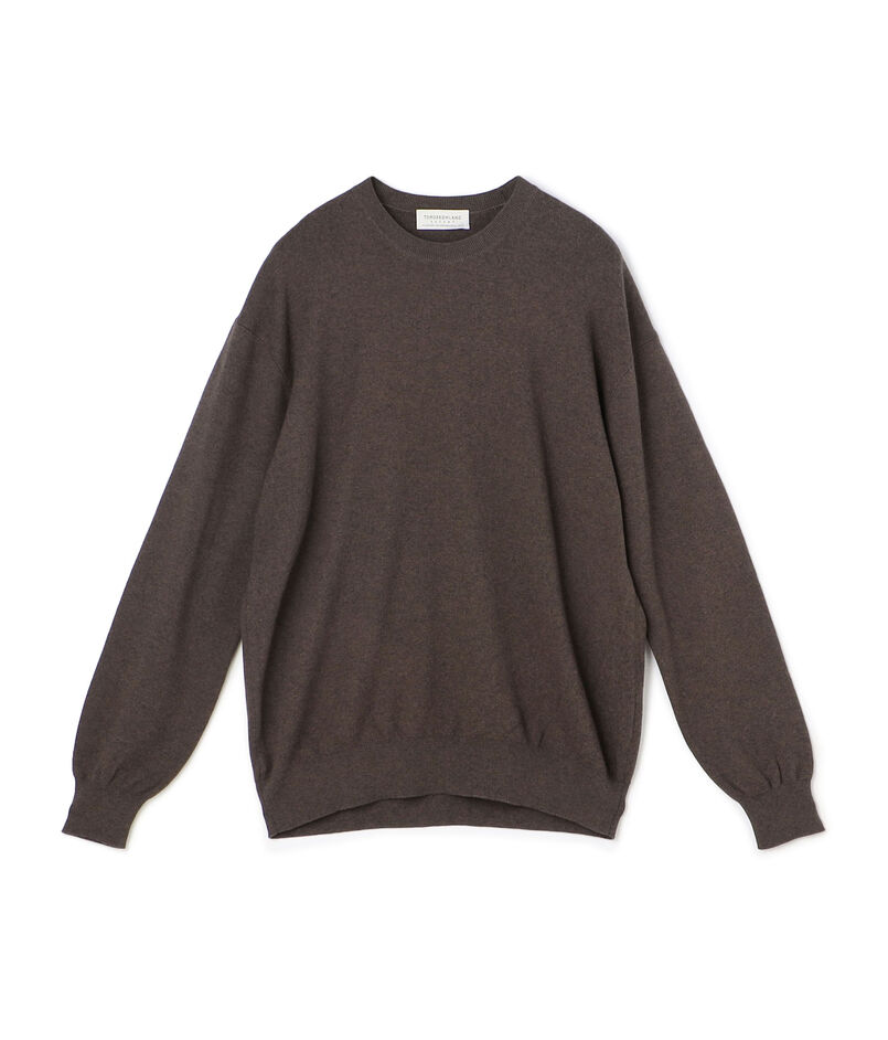 TOMORROWLAND tricot コットンカシミヤ クルーネックプルオーバー
