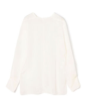 ■Cherie スクエア＆Vネックフロンタブルブラウス