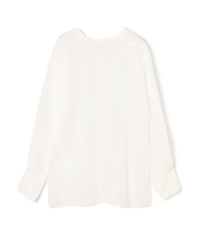 ■Cherie スクエア＆Vネックフロンタブルブラウス