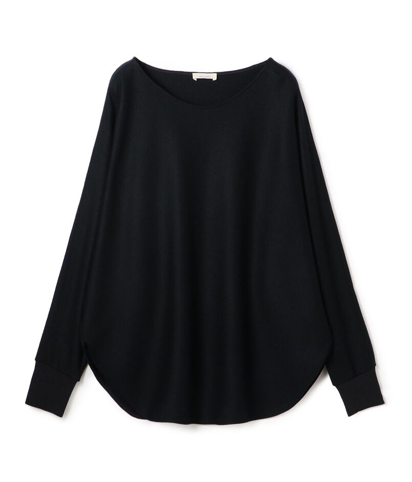 ニットコンビネーション ボートネックプルオーバー