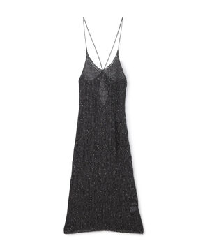 アルパカラメ ニットワンピース