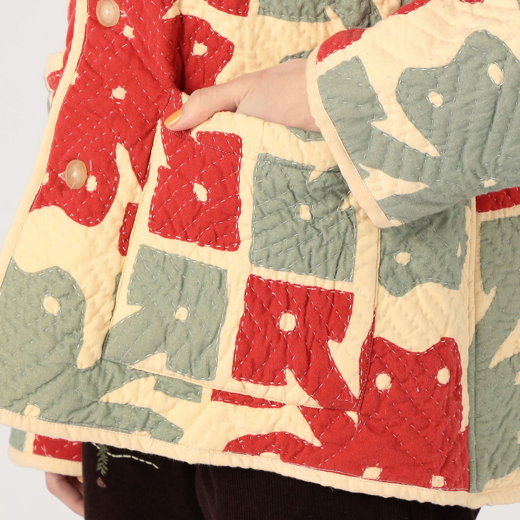 woohoo ヴィンテージキルトジャケット　4T BODE HAWAIIAN QUILTED WORK JACKET｜トゥモローランド 公式通販
