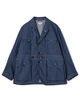 ENGINEERED GARMENTS Folk Jacket コットンポリエステル シングルブレステッド3Bジャケット