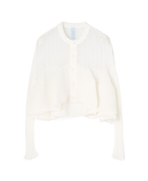 CFCL TC POTTERY BUST FLARE CARDIGAN カーディガン
