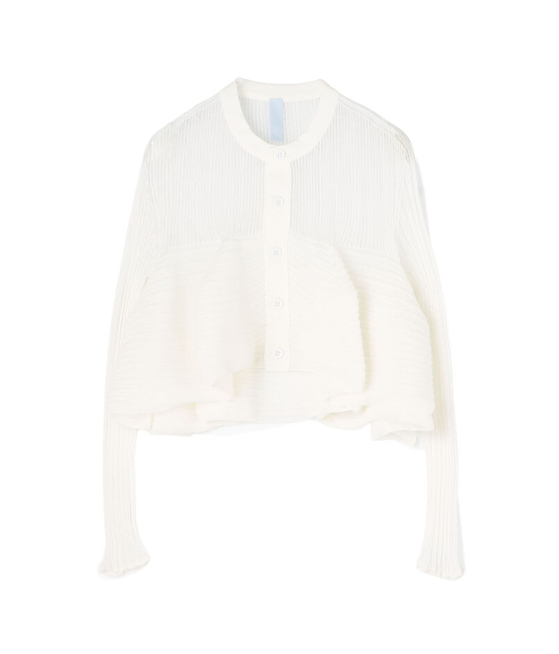CFCL TC POTTERY BUST FLARE CARDIGAN カーディガン