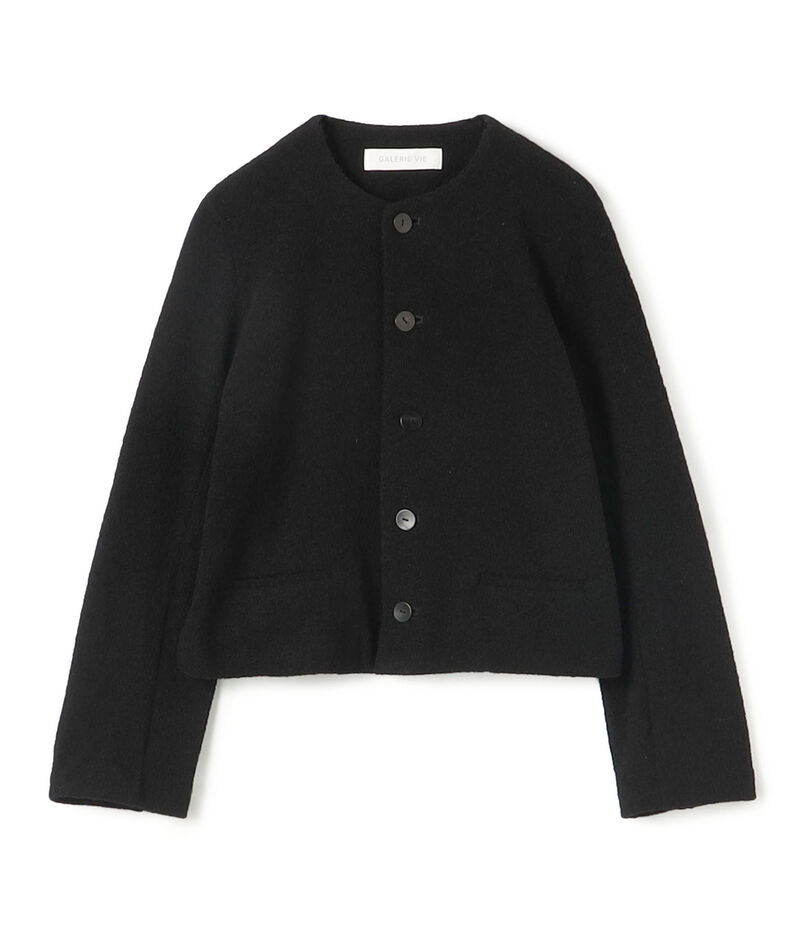 ファインブークレー クルーネックジャケット