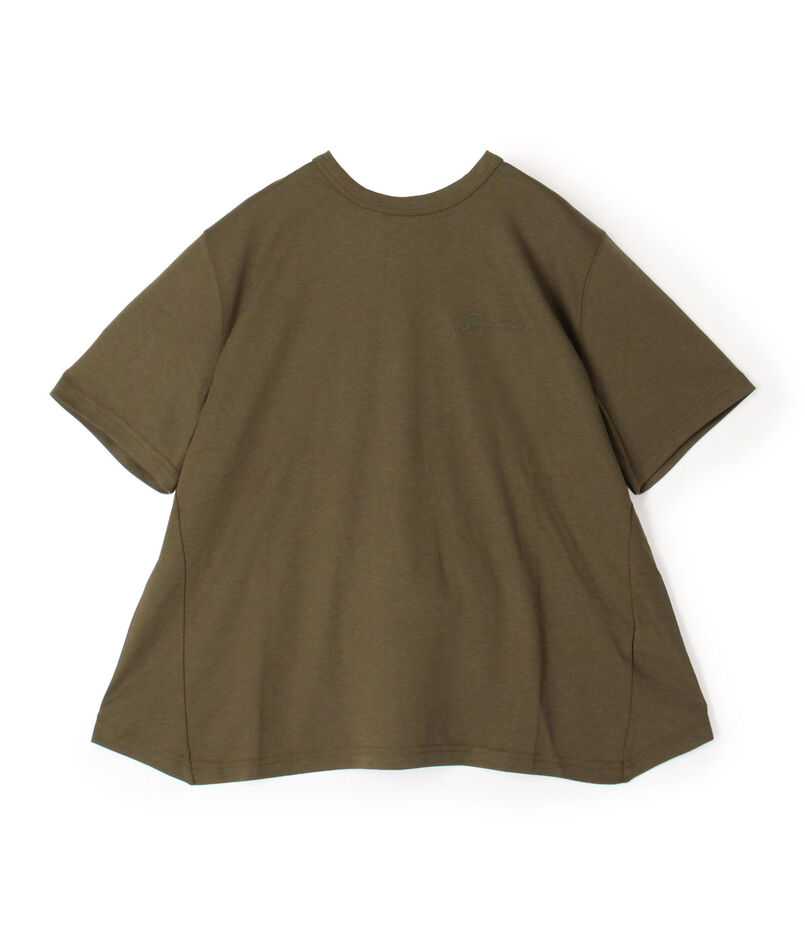 JACQUEMUS LE TSHIRT TOVALO バックプリーツTシャツ