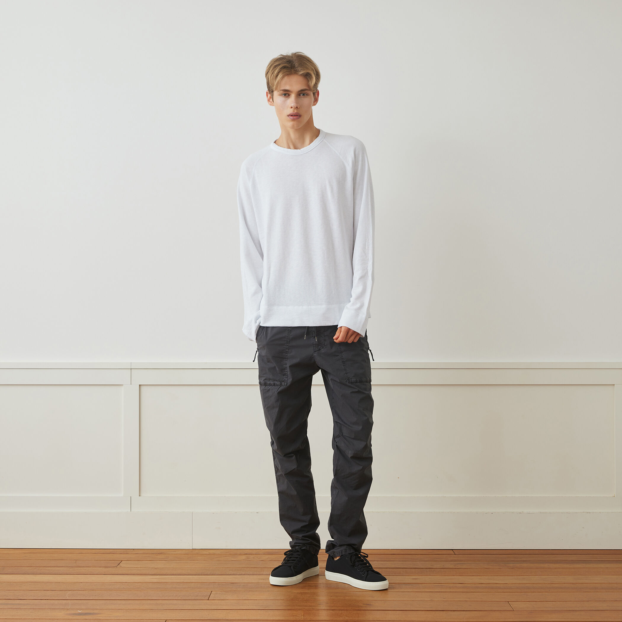 L'Appartement×JAMES PERSE スウェットプルオーバー バックパイル スエットプルオーバー MXA3278｜トゥモローランド 公式通販