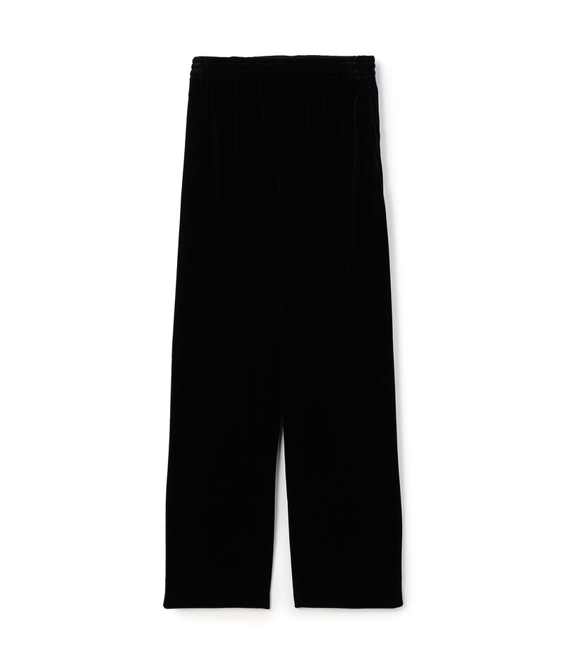 ソフトベロア セミワイドパンツ