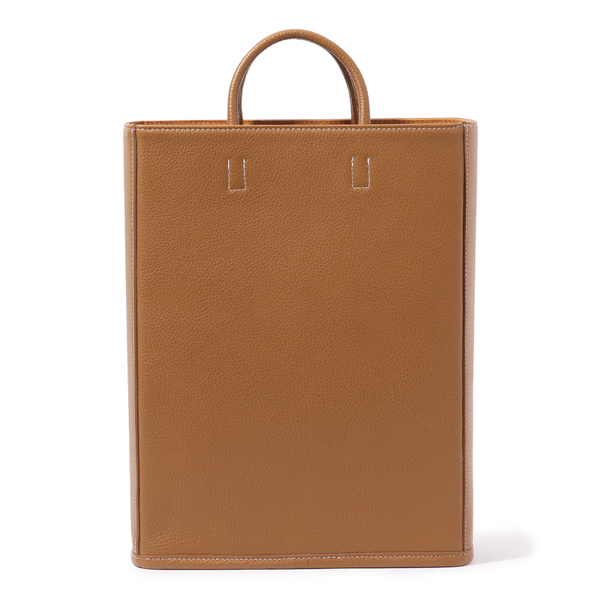 別注】A BOX TOTE シュリンクレザー トートバッグ｜トゥモローランド