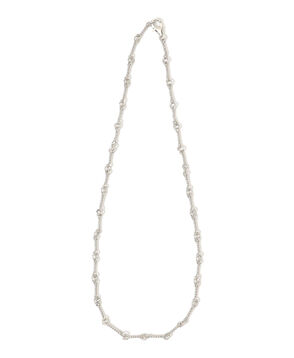 LAURA LOMBARDI RICCIO CHAIN シルバーネックレス