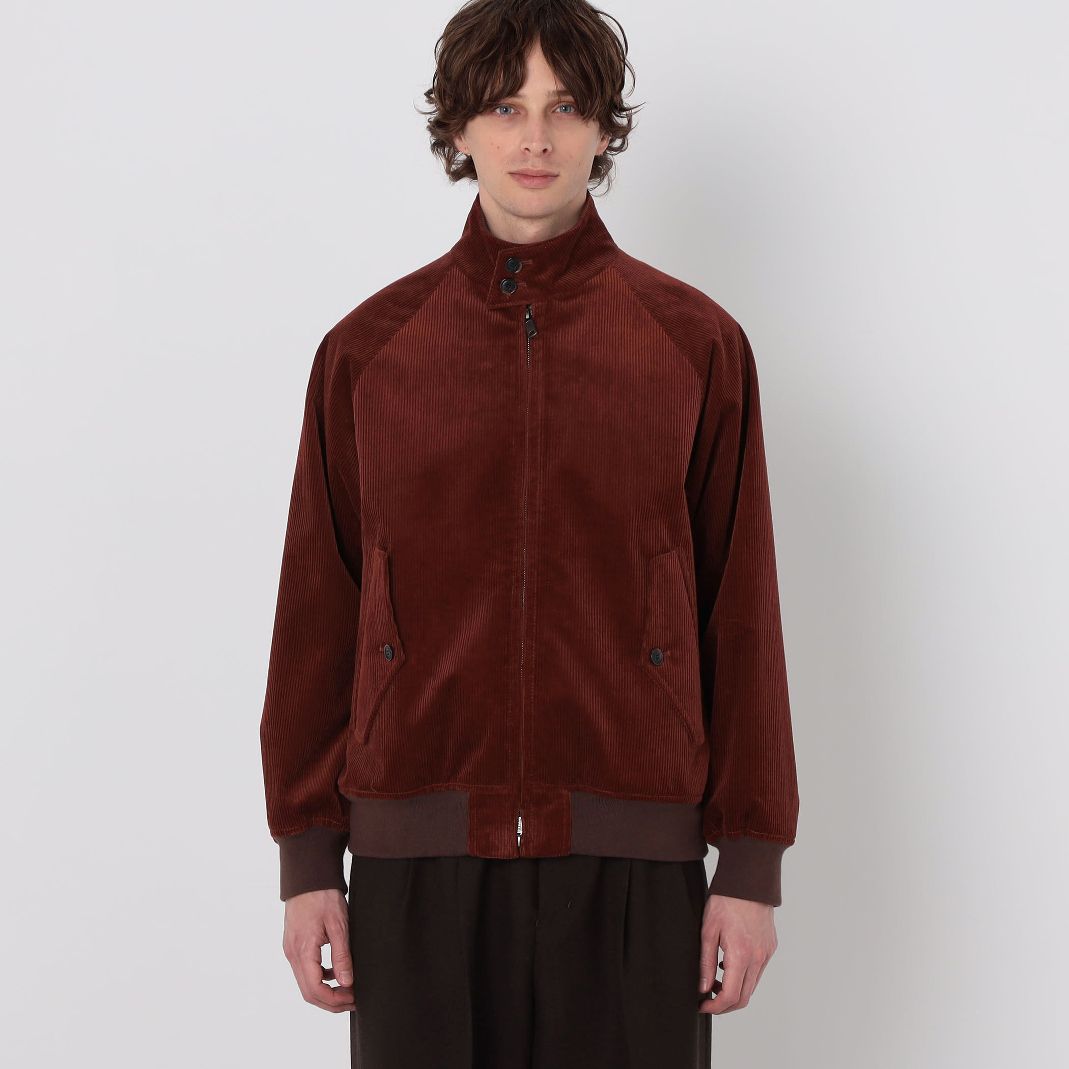 WEB先行予約・別注】BARACUTA G9 ウールコーデュロイブルゾン