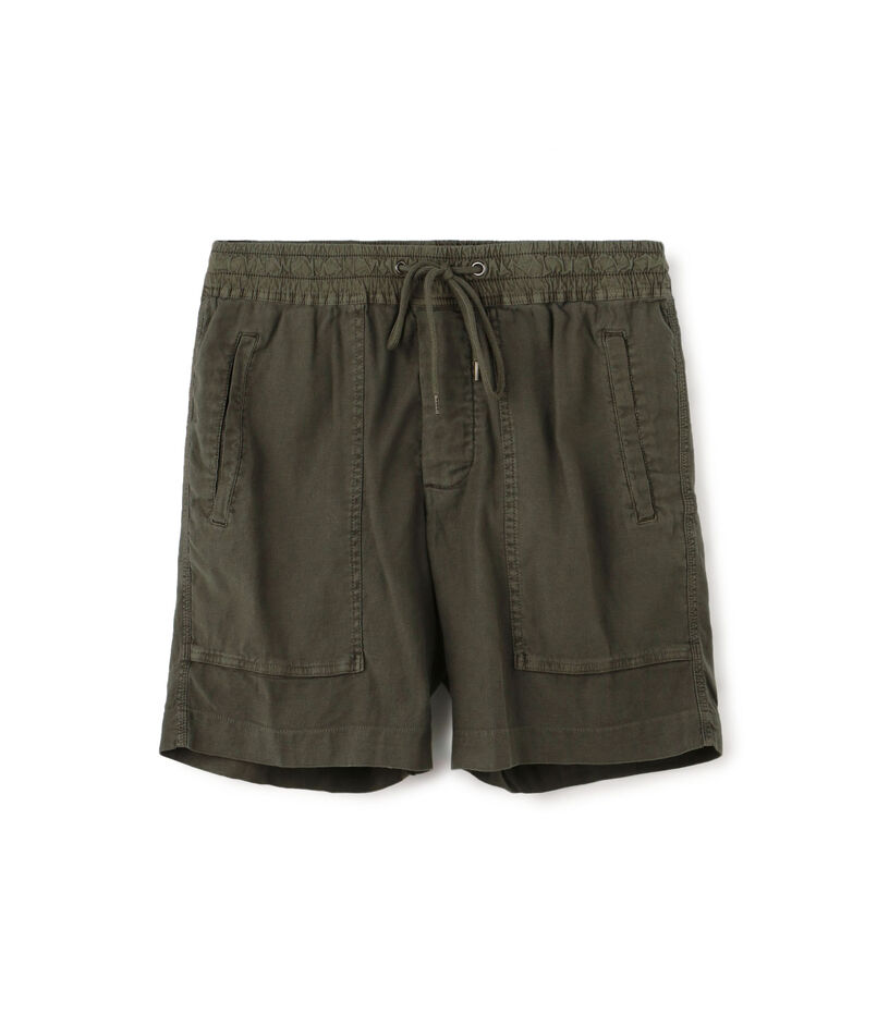 リネンコットン パッチポケットショーツ MLCO4256