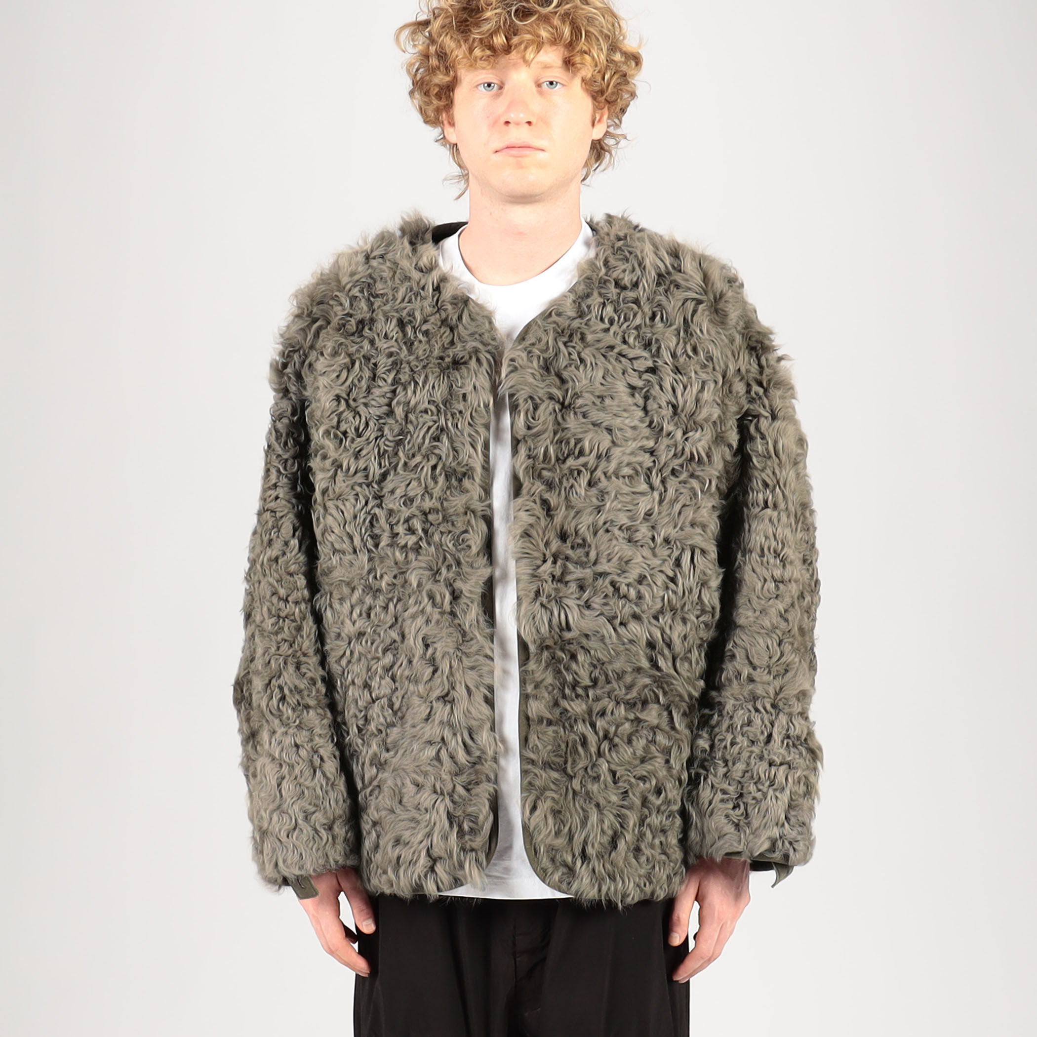 kiminori morishita Garment dyed st mods with fur liner