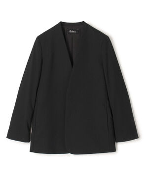 【WEB先行予約】Super140&rsquo;sトロピカルウール ノーカラージャケット