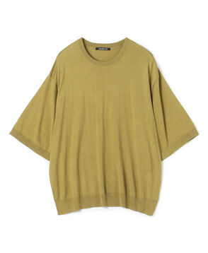 シルク ハーフスリーブプルオーバー