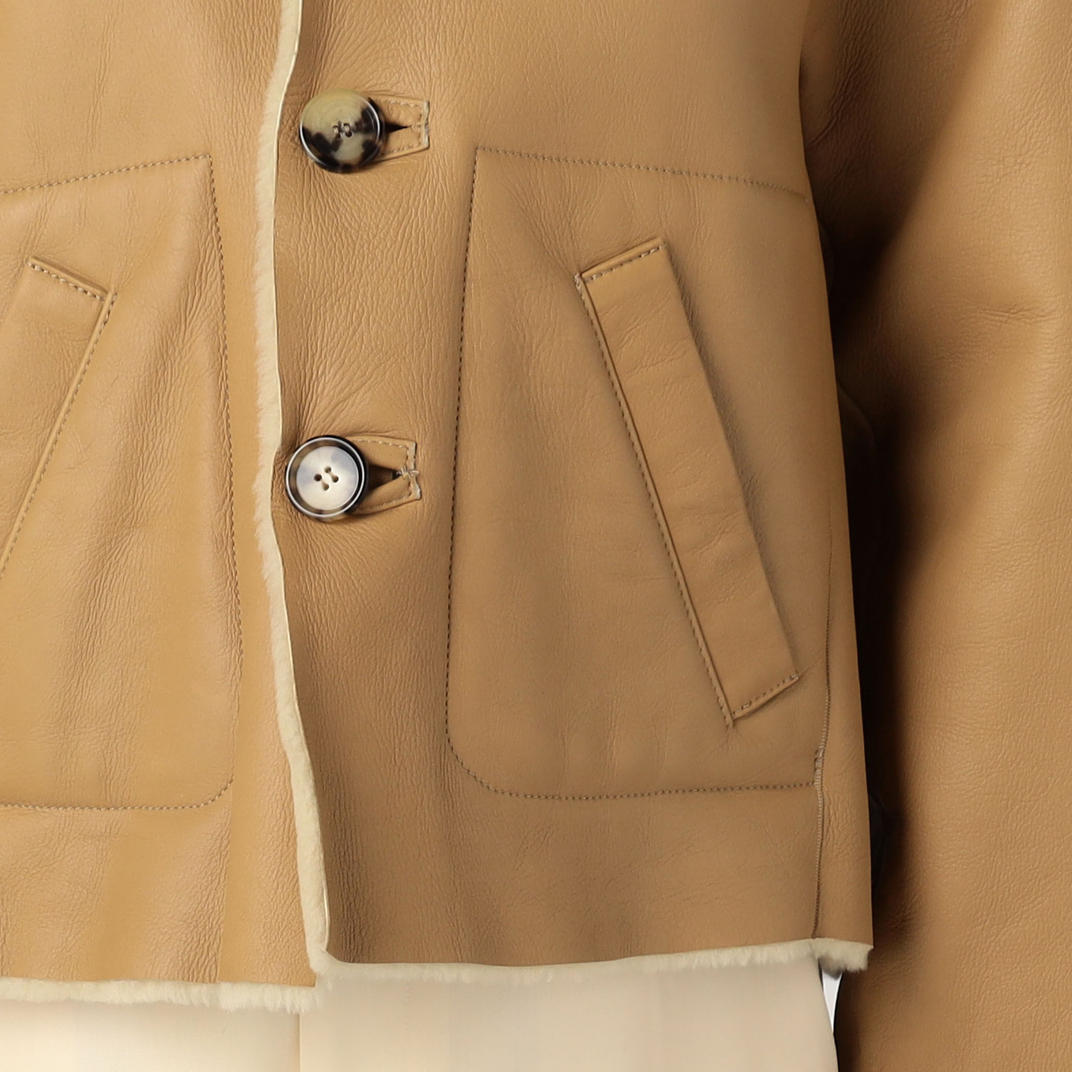 MARNI マルニショートコート MARNI REVERSIBLE MOUTON ショートコート｜トゥモローランド
