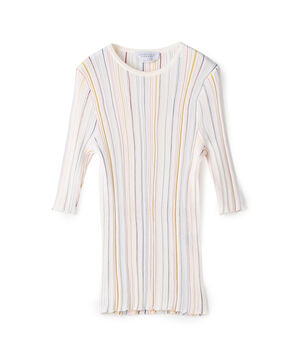 GABRIELA HEARST FITZ SS CREW STRIPES